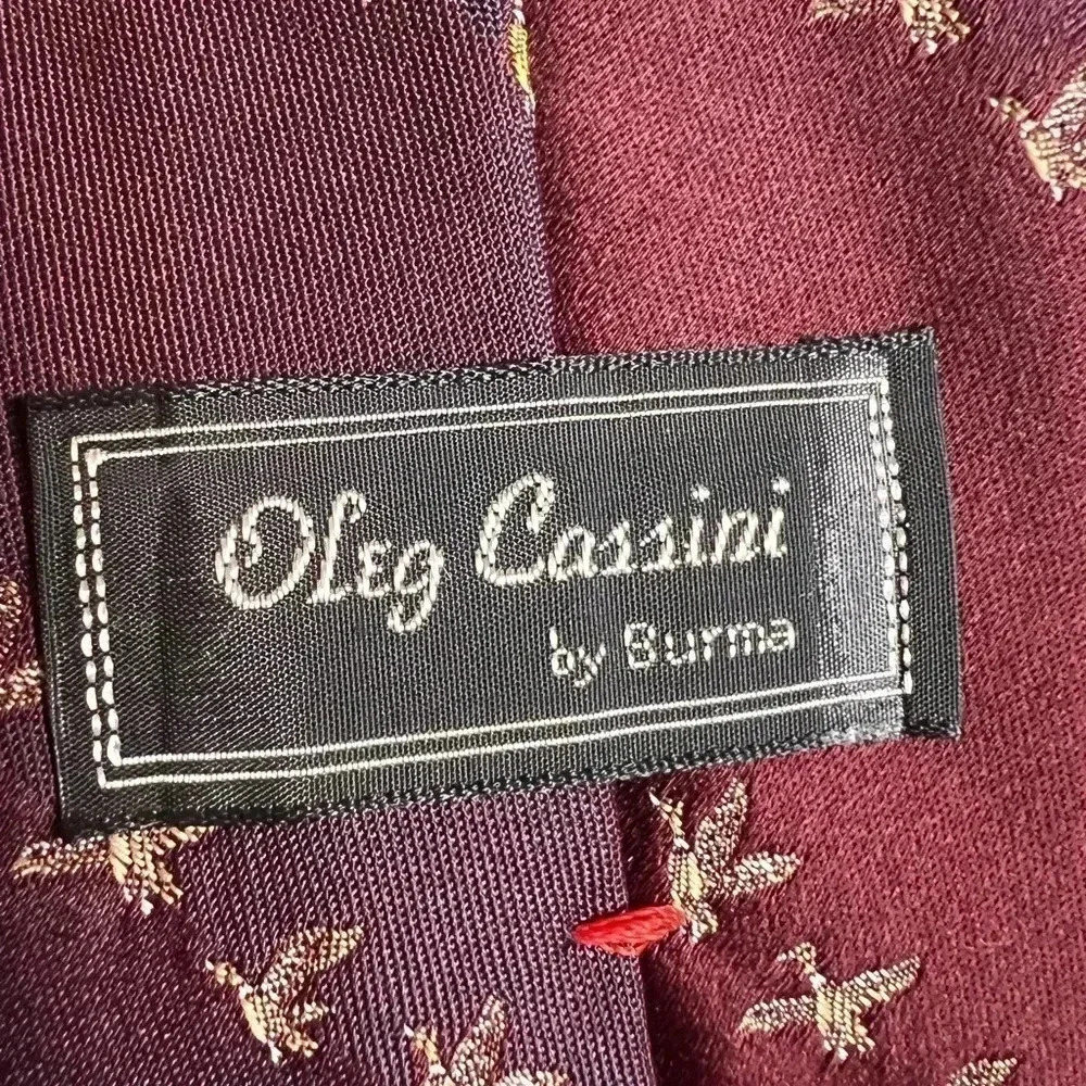 Bundle of 2 Oleg Cassini men’s necktie